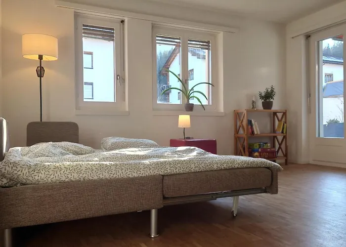 Am Knotenpunkt Zu Vielen Buendner Skigebieten Appartement Thusis